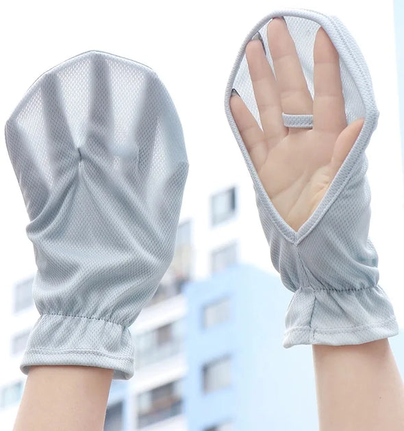 Ice-Silk™ Sun Mitts | Finger-Free Sun Gloves