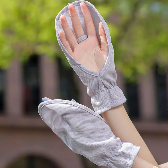 Ice-Silk™ Sun Mitts | Finger-Free Sun Gloves